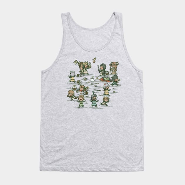 The Killer Rabbit of Caerban-Egg Tank Top by kg07_shirts